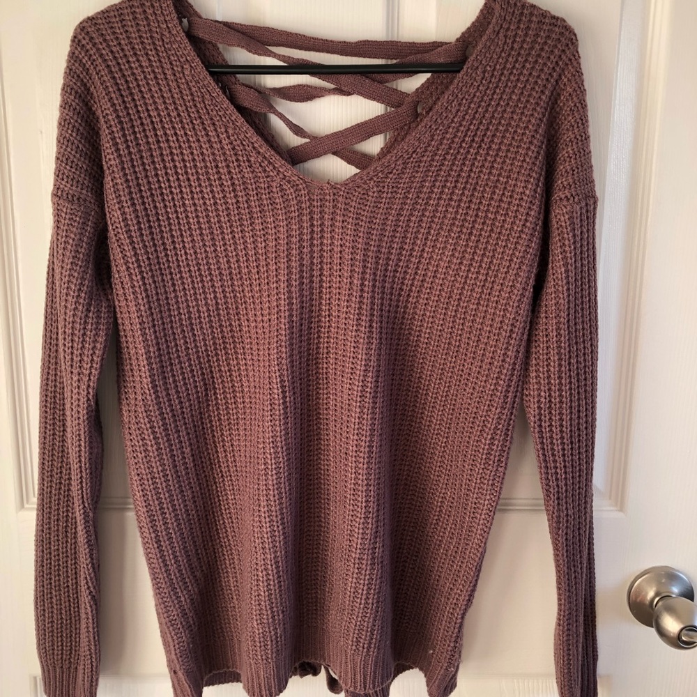 Purple Sweater